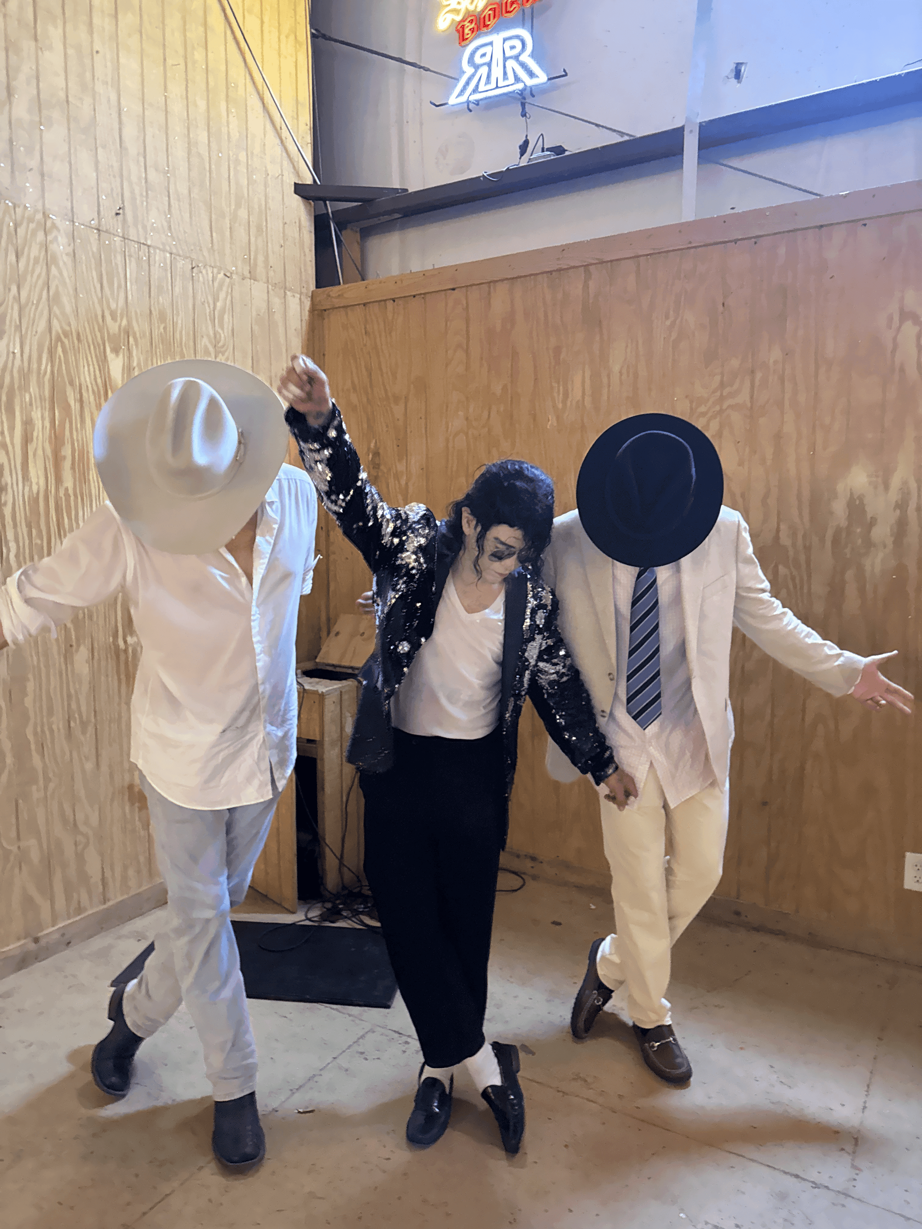 Michael Jackson Impersonator at Victory Dinner