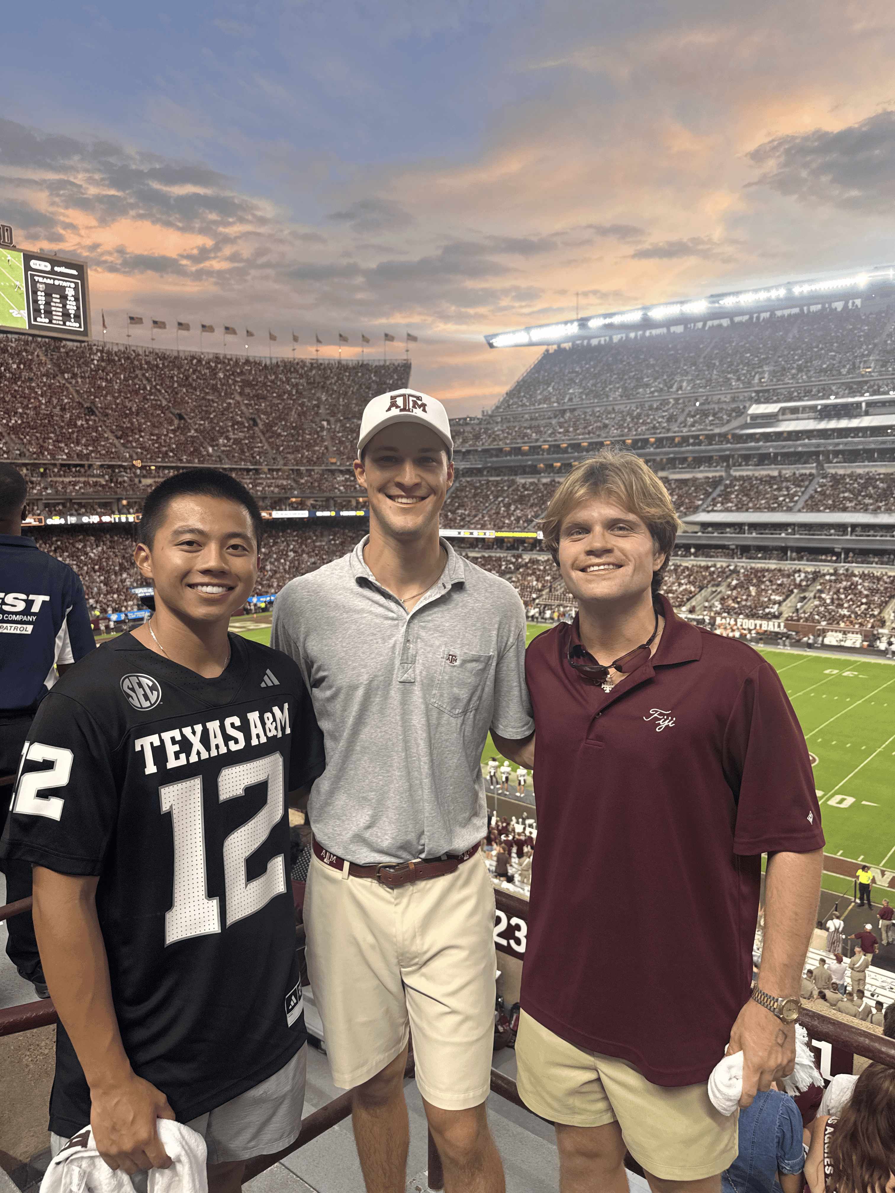 Gamma Mu at Kyle Field